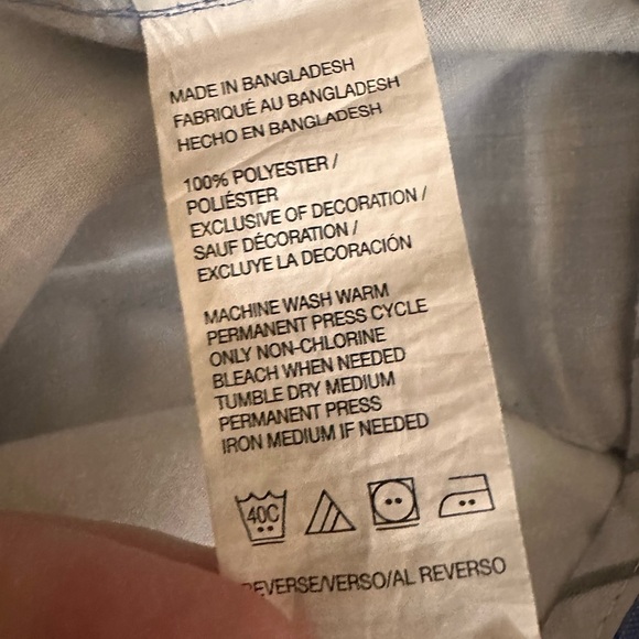 Lot of 2 Izod Flat Front Plaid Men's Golf Shorts Multicolor and Blue Size 38 - Picture 7 of 11